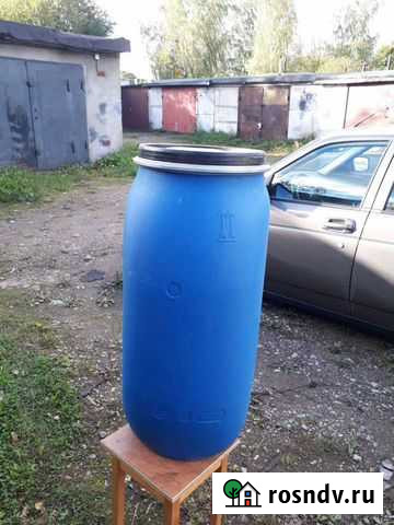 Бочка пластиковая 200 л Кингисепп - изображение 1
