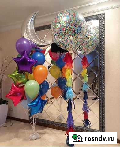 Гелевые шары Доставка Строитель - изображение 1