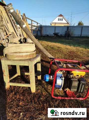 Мотопомпа для сильно загрязнённой жидкости Новый - изображение 1