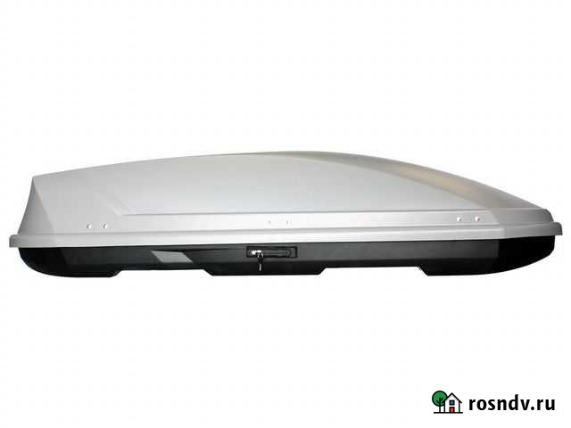 Автобокс Saturn 700 серый матовый двусторонний Москва - изображение 1