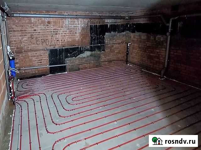 Теплые полы профессионально Отопление Новороссийск - изображение 1