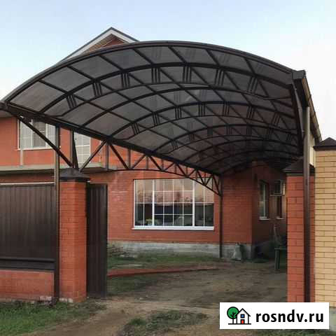 Навес из поликарбоната Александров - изображение 1