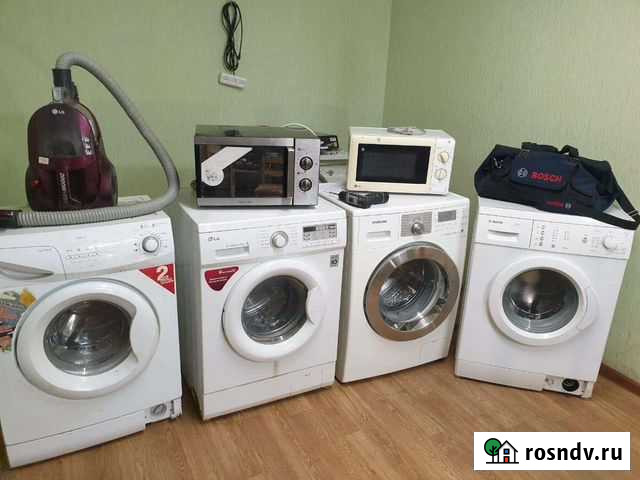 Ремонт стиральных машин, пылесосов, свч-печей Майский - изображение 1
