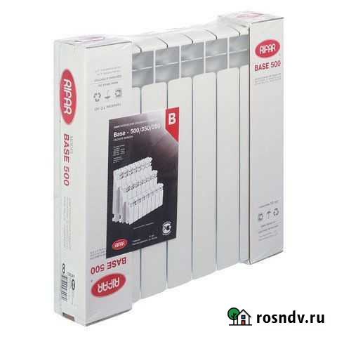 Биметаллический радиатор rifar 10 секций Бавлы - изображение 1