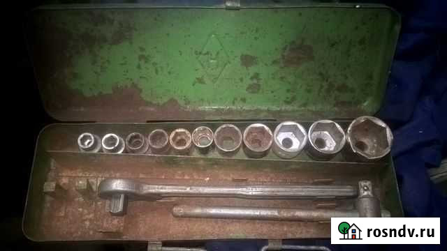 Набор торцевых головок, 1/2, 6-ти гр, Россия Воскресенское - изображение 1