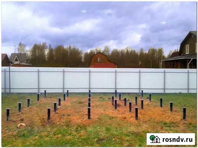 Фундамент свайный-винтовой под ключ Мга - изображение 1