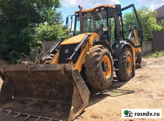 Экскаватор - погрузчик JCB. Аренда равноколесный Смоленск