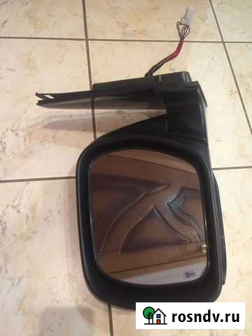 Зеркало заднего вида левое на Мицубиси паджеро Гусев - изображение 1
