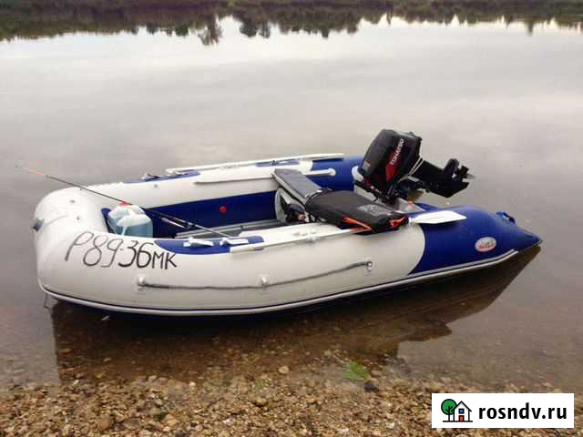Надувная лодка пвх бу Ногинск - изображение 1
