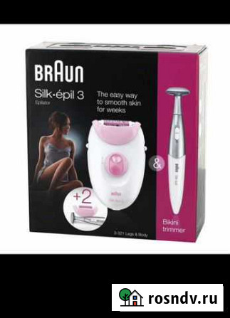 Эпилятор Braun 3-321 Silk-epil 3 Старый Оскол - изображение 1