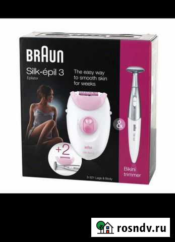 Эпилятор Braun 3-321 Silk-epil 3 Старый Оскол - изображение 1