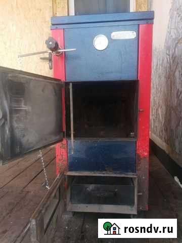 Твердотопливный котел гефест 30 квт Введенское - изображение 1