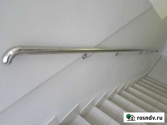 Поручни для лестниц. Перила поручни из нержавейки Бачи-Юрт - изображение 1