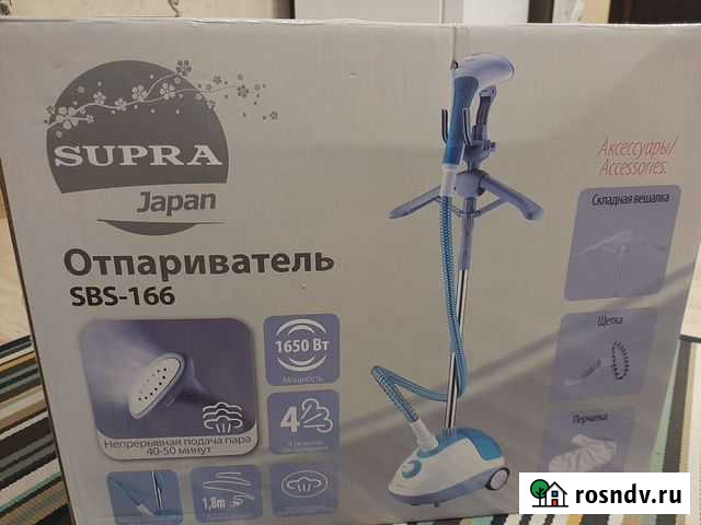 Отпариватель Supra Japan SBS-166 Балашиха - изображение 1