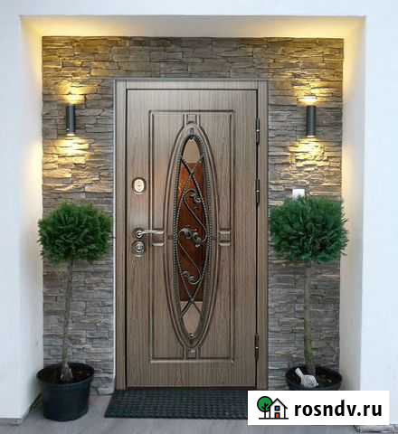 Входные двери в шпоне + стекло юг-10 Коммунарка - изображение 1