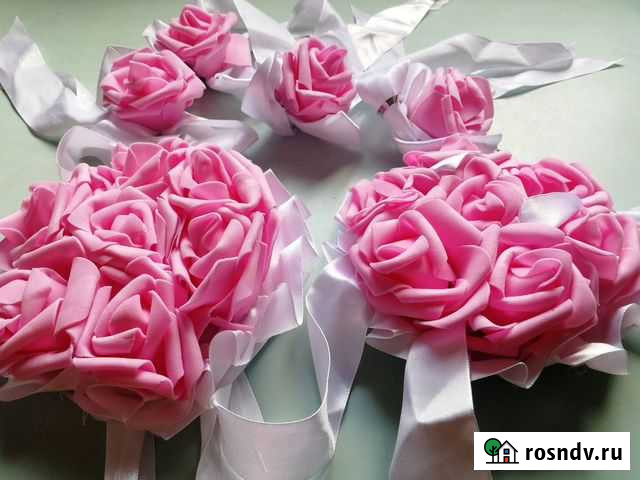 Свадебные украшения на машину Комсомольск-на-Амуре - изображение 1