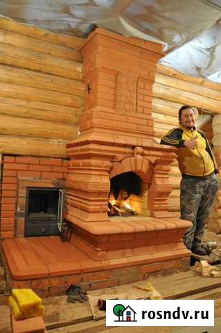 Красивые печи из фигурного кирпича Кимры - изображение 1