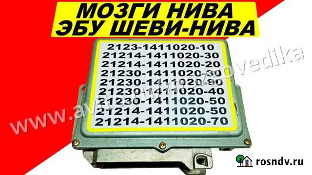 Эбу Мозги на Ваз Нива Шеви Нива Контроллер эбу Ваз Москва - изображение 1