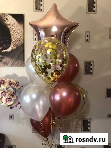Гелиевые шары, букеты из шаров,фигурки Вологда - изображение 1