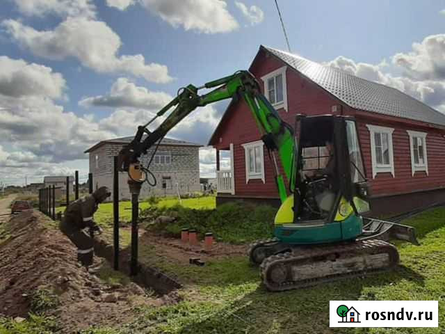 Винтовые сваи под дом Лобня - изображение 1
