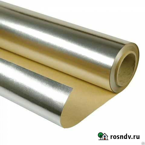 Фольга на крафт бумаге Алукрафт 1,2 м (15 м) 18 м2 Губкин - изображение 1