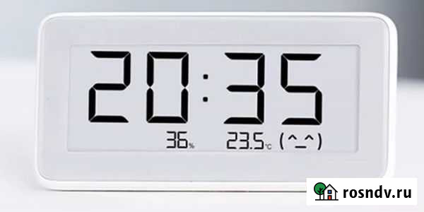 Часы термометр гигрометр Xiaomi Mijia BT4.0 Wirele Красноярск - изображение 1