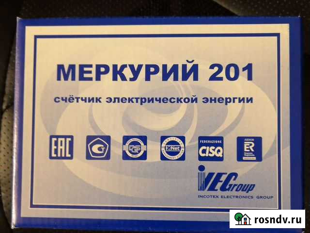 Счетчик Меркурий 201 Электросталь - изображение 1