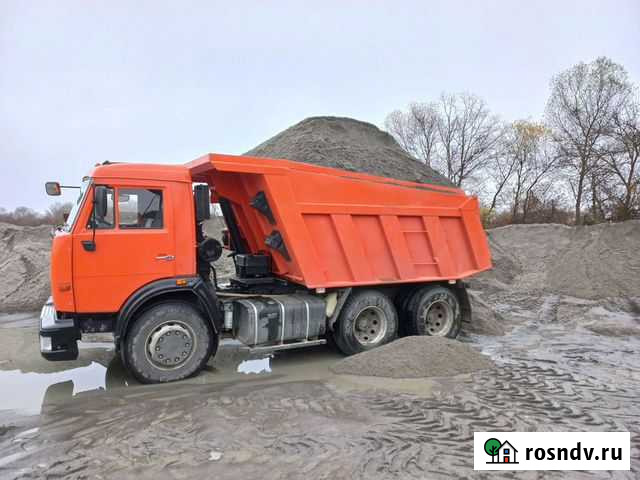 Песок, отсев и вывоз строительного мусора Грозный - изображение 1