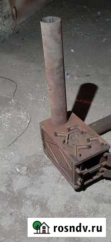 Печь буржуйка-шашлычница чугунная Рубцовск - изображение 1