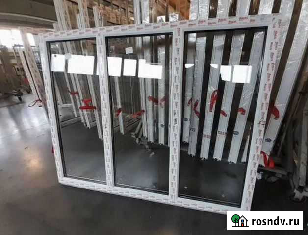 Окно Пластиковое. Глухое. 2040*1410. Суджа Суджа - изображение 1