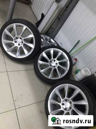Диски 5x114.3 r20 Lorinser 9j 10j et 38 38 с резин Нижневартовск - изображение 1