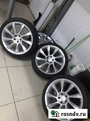 Диски 5x114.3 r20 Lorinser 9j 10j et 38 38 с резин Нижневартовск - изображение 1