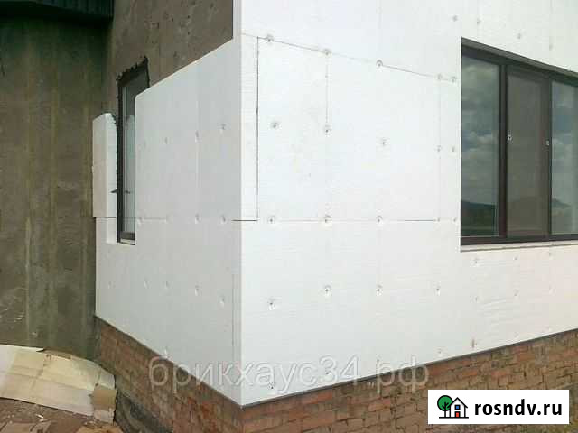 Пенопласт фасадный 100 мм Красненькая - изображение 1