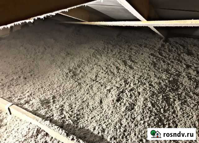 Эковата - утеплитель для стен, кровли, перекрытия Белореченск - изображение 1