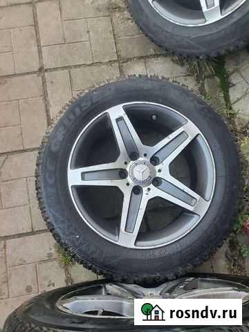 Колёса на mercedes bens оригинал R16 зима bridgsto Тверь - изображение 1