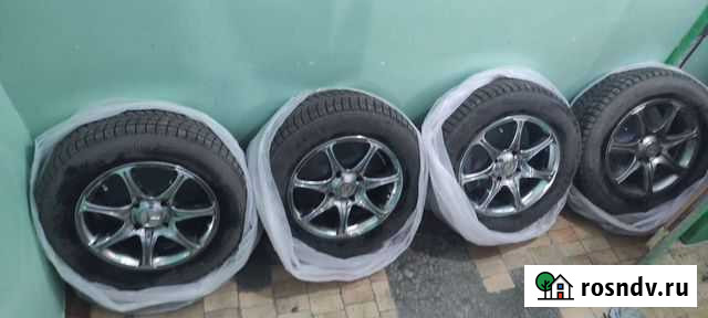 Зимние колёса r15 4x114,3 Сургут - изображение 1