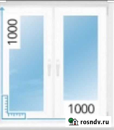 Пластиковое окно 1001х1001 под заказ Сургут - изображение 1
