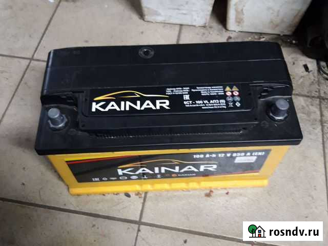 Аккумулятор 100ah Юрьевец - изображение 1