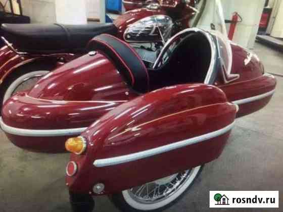 Jawa 350 А с боковым прицепом Велорекс 560 Сосново