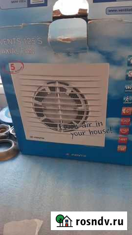 Вентилятор вытяжной vents 125 s Кемерово - изображение 1