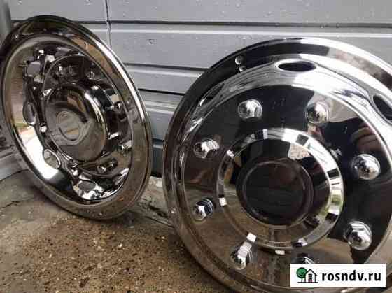 Колпаки нержавейка r17.5 r19.5 Гороховец
