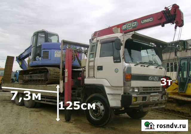 Услуги крана, грузовик с краном, манипулятор Хабаровск - изображение 1