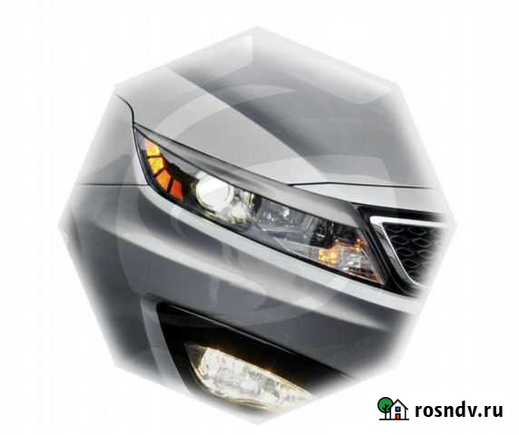 Реснички на фары kia optima 2010-2014г Мончегорск - изображение 1