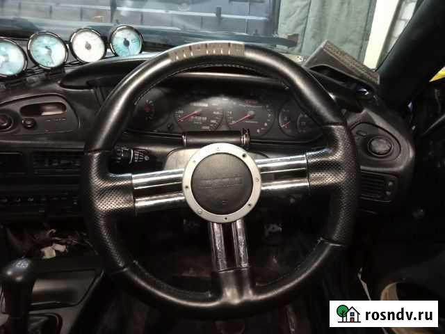 Спортивный руль Momo c оригинальным адаптером Ижевск - изображение 1