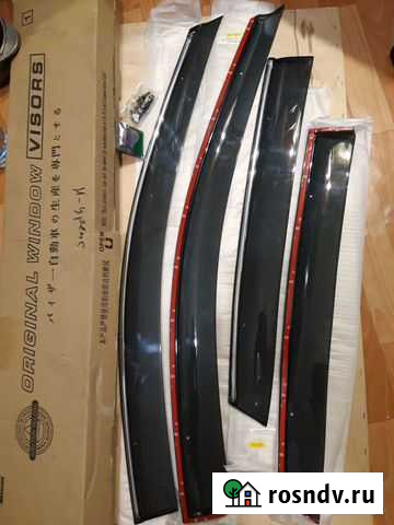 Дефлекторы окон Well Visors на Honda CR-V III Новый Уренгой - изображение 1