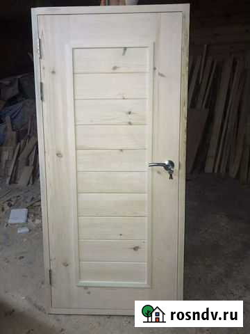 Дверь входная деревянная Абакан - изображение 1