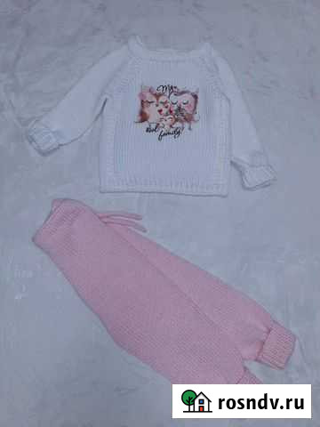 Вязанный костюм на рост 80 Йошкар-Ола - изображение 1