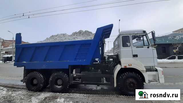 Вывоз снега самовалы 10, 20 т 4 единицы+погрузчик Пенза - изображение 1