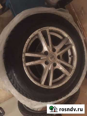 Зимние колеса r14 175 65 Барнаул - изображение 1