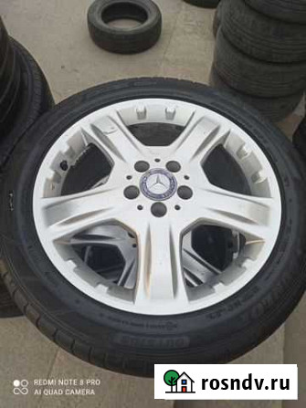 Колёса Mercedes Vito шины Dunlop 255/45/R18 Прохладный - изображение 1